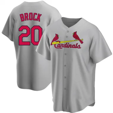 Lou Brock St. Louis Cardinals Jersey – Classic Authentics