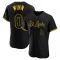 Masyn Winn Men's Authentic St. Louis Cardinals Black Snake Skin City Jersey