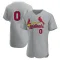 Masyn Winn Men's Authentic St. Louis Cardinals Gray Road Jersey