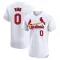 Masyn Winn Men's Elite St. Louis Cardinals White Home Jersey