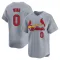 Masyn Winn Men's Limited St. Louis Cardinals Gray Away Jersey