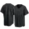 Masyn Winn Men's Replica St. Louis Cardinals Black Pitch Fashion Jersey