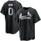 Masyn Winn Men's Replica St. Louis Cardinals Black/White Jersey