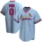 Masyn Winn Men's Replica St. Louis Cardinals Light Blue Road Cooperstown Collection Jersey