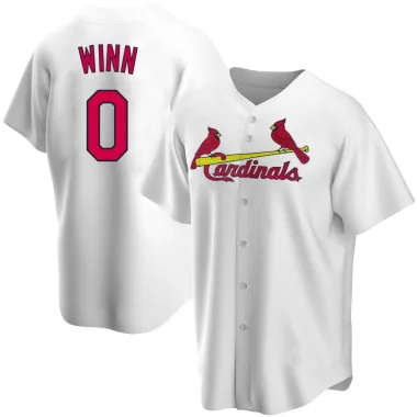 Masyn Winn Men's Replica St. Louis Cardinals White Home Jersey