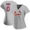 Masyn Winn Women's Authentic St. Louis Cardinals Gray Road Jersey