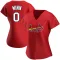 Masyn Winn Women's Authentic St. Louis Cardinals Red Alternate Jersey