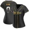 Masyn Winn Women's Replica St. Louis Cardinals Black Golden Alternate Jersey