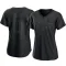Masyn Winn Women's Replica St. Louis Cardinals Black Pitch Fashion Jersey
