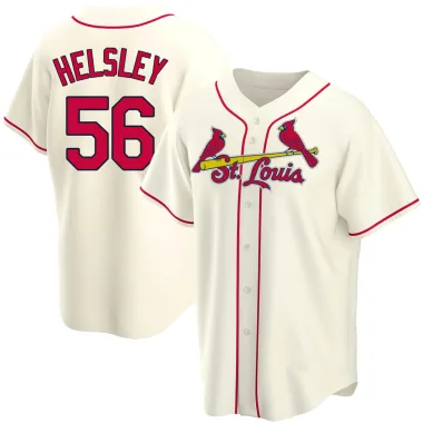 Ryan Helsley Youth Replica St. Louis Cardinals Cream Alternate Jersey