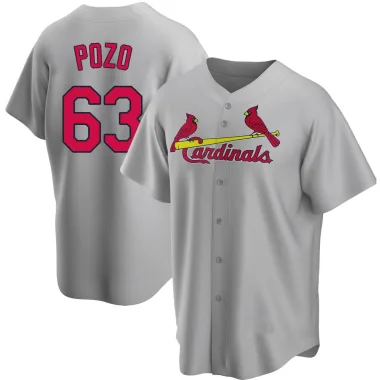 Yohel Pozo Youth Replica St. Louis Cardinals Gray Road Jersey